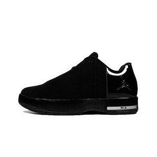 Jordan Team Elite II Low Mens Basketball Shoes (Black/Dark Charcoal) 9: Shoes