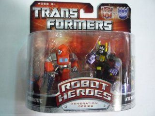 Transformers Universe Robot Heroes Ironhide & Kickback: Toys & Games