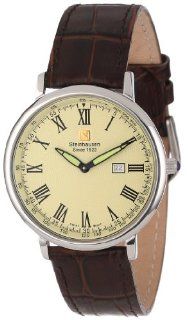 Steinhausen Men's SW493SCA Dunn Horizon Ultra Thin Swiss Movement Watch: STEINHAUSEN: Watches