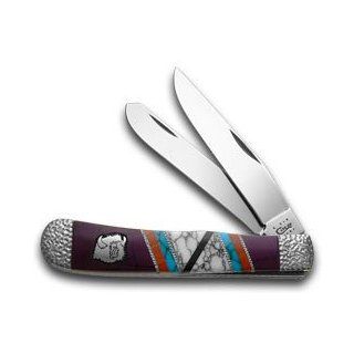 CASE XX Yellowhorse Buffalo Hunter Trapper 1/1 Pocket Knife Knives : Folding Camping Knives : Sports & Outdoors