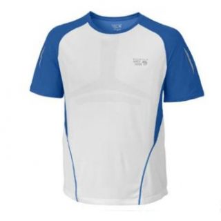 Mountain Hardwear Men's Way2Cool T   Azul XL  Athletic Shirts  Clothing