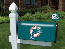 Miami Dolphins Official Mailbox Cover and Flag Football