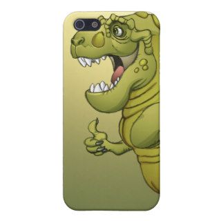Happy Cartoon Dinosaur Giving the Thumbs Up iPhone 5 Cover