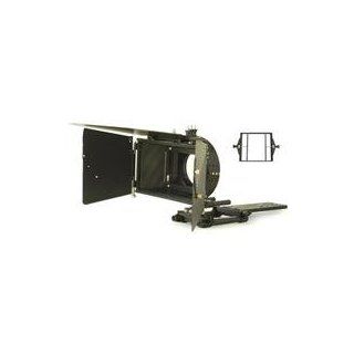 Cavision 5" x 5" Matte Box with Extra Large Hard Shade, Two 5" x 5" & One Universal Metal Filter Trays, Rods, Film Plate & Rubber Adapter Ring MBR110 : Camera Lens Adapters : Camera & Photo