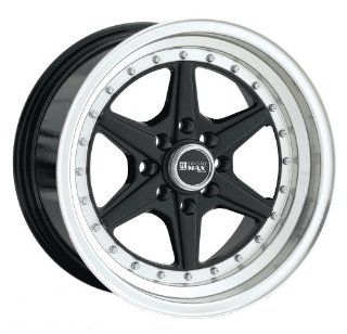 15x8 XXR 501 (Black w/ Machined Lip) Wheels/Rims 4x100/114.3 (50158082): Automotive