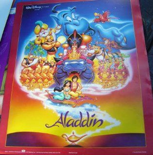 Disney Aladdin Genie Movie Poster  Prints  