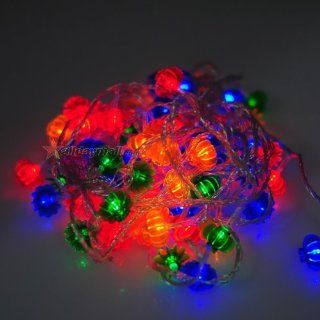 Multi colored LED Lantern String Lights for Christmas   Rope Lights