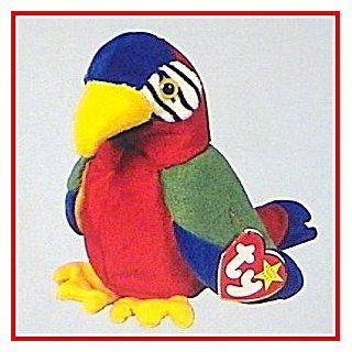 TY Beanie Baby   JABBER the Parrot Toys & Games