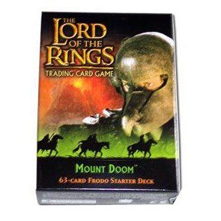 Lord Of The Rings Tcg   Mount Doom Starter Deck Frodo   63C: Toys & Games