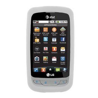 Lg Thrive P506 Silicone Skin, Clear: Cell Phones & Accessories