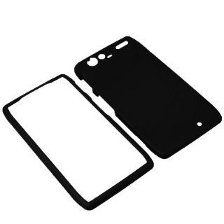 BW Hard Shield Shell Cover Snap On Case for Verizon Motorola Droid RAZR XT912  Black: Cell Phones & Accessories