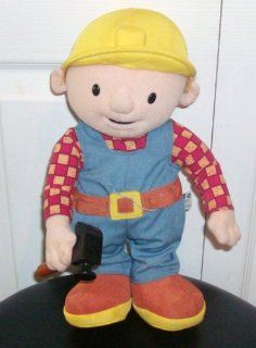 Bob the Builder 12" Stuffed Doll w/Hammer, Talking Figure, Battery Operated Toys & Games