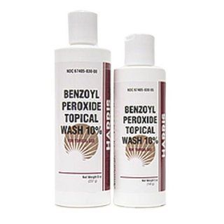 BENZOYL PEROX WASH 10 Percent   1 Count : Body Cleansers : Beauty