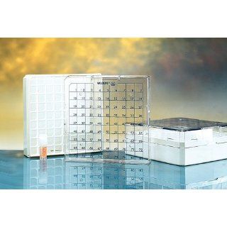 Thermo Fisher Scientific Product # CS509X5 Thermo Scientific 2" Vial Boxes for 2mL Nalgene Vials, 81 vials/box, Case of 20   Each: Science Lab Supplies: Industrial & Scientific