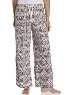Nautica Sleepwear Women's Foulard Print Jersey Knit Drawstring Pant   931436, Shopping Bag Brown, X Small at  Womens Clothing store