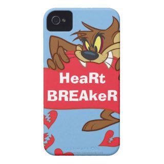 Taz Eating Hearts iPhone 4 Case