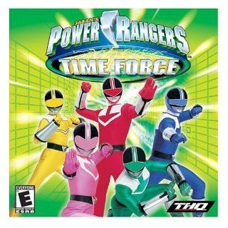 THQ Power Rangers Time Force PC Software Game Video Games
