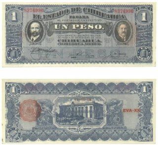 Mexico: El Estado de Chihuahua 1915 1 Peso, Pick S530e: Everything Else