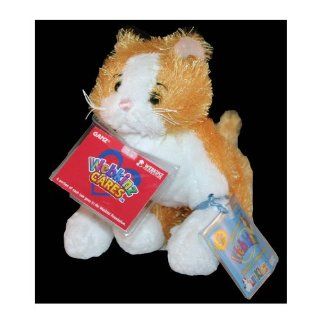 Webkinz Cares Lil Kinz Orange White Kitten Cat: Toys & Games