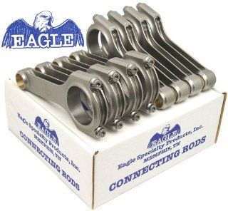 Eagle Specialty Products CRS6000B3D2000 6"  Forged H Beam Connecting Rod Set for Small Block Chevy: Automotive