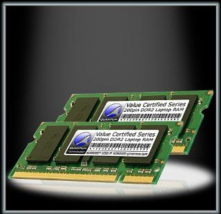 Clevo Spec Certified M72SR Series Notebook 2GB Kit of 2 X 1GB DDR2 PC2 4200 533MHz SODIMM RAM Memory Module Computers & Accessories