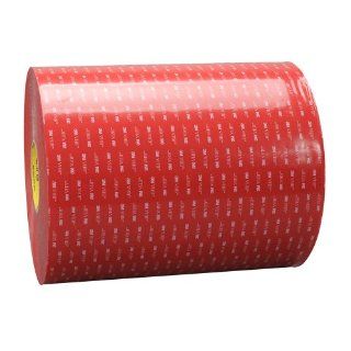 TapeCase VHB 4905 Clear Double Sided General Purpose Acrylic Tape, 20 mil (0.51mm) Thick, 5 in x 36 yd Roll   (1 Roll) Adhesive Tapes