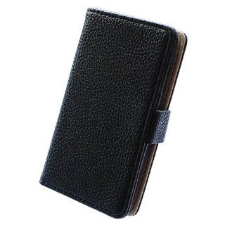 Casea Packing Black Fashion Card Slot Wallet Leather Case Cover for Nokia Lumia 520 Cell Phones & Accessories