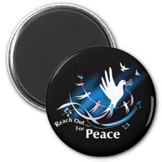 Reach OutFor Peace Magnets