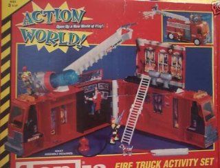 Tonka Action World Fire Truck Activity Set: Toys & Games