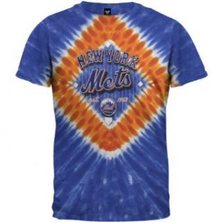 New York Mets   Boys In Field Tie Dye Youth T shirt Youth Medium Blue : Fashion T Shirts : Clothing