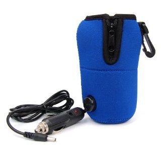 Portable Car Milk Water Bottle Cup Warmer Heater Pouch For Baby Kid Children Blue : Sports Water Bottles : Sports & Outdoors