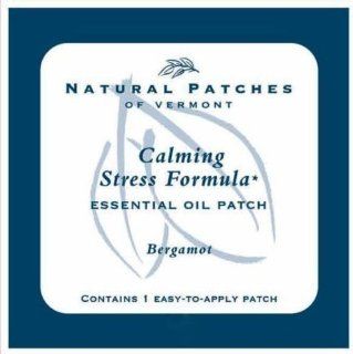 Naturopatch Of Vermont Bergamot All Natural Stress Relief Aromatherapy Body Patches, Single Sachet, 1 Count: Health & Personal Care