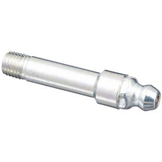 Alemite 3014 B Hydraulic Loose Fitting, Straight, OAL 1 5/8", Shank Length 1", Hex Size 5/16", 1/4" Taper: Industrial & Scientific