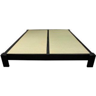 Tatami Platform Bed Size: Twin, Finish: Black: Furniture & Decor