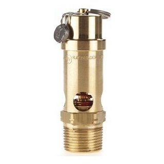 Safety Valve, Soft Seat, 3/4 In, 200 PSI: Home Improvement