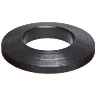 12L14 Carbon Steel Type B Flat Washer, Black Oxide Finish, Meets ANSI B18.22.1, #0 Hole Size, 0.531" ID, 1.125" OD, 0.188" Nominal Thickness, Made in US: Industrial & Scientific