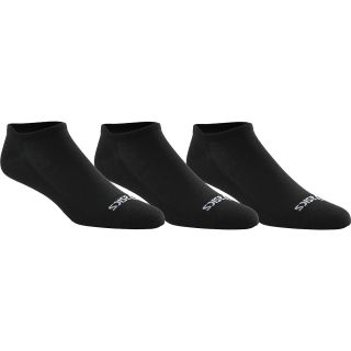 ASICS Womens XLT Low Cut Socks   3 Pack   Size: Large, Black/white