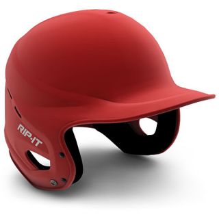RIP IT Fit Matte Baseball Helmet   Adult, Red (FITM M S)