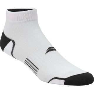 SOF SOLE Fit Performance Running Low Cut Socks   Size: Small, White/black