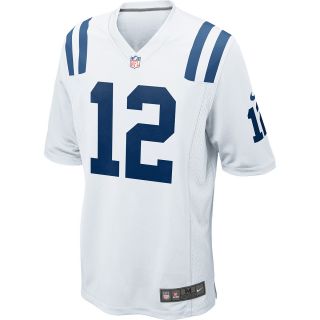 NIKE Mens Indianapolis Colts Andrew Luck Game White Jersey   Size: Small, White