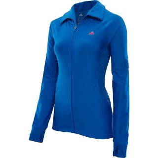 adidas Womens Ultimate Full Zip Jacket   Size: XS/Extra Small, Pride Blue/red