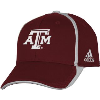 adidas Youth Texas A&M Aggies Player Structured Fit Flex Cap   Size: Youth