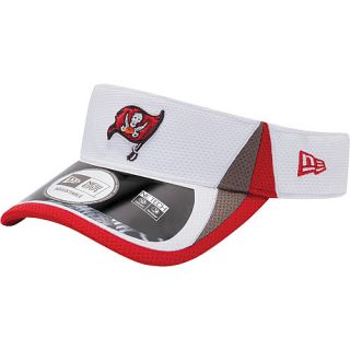 NEW ERA Mens Tampa Bay Buccaneers Training Camp Visor, White