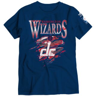adidas Youth Washington Wizards Retro Short Sleeve T Shirt   Size: Large, Navy