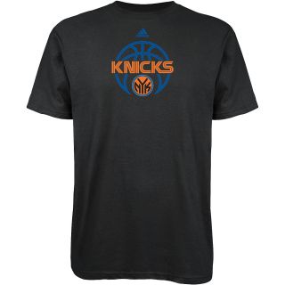 adidas Mens New York Knicks Total Game Short Sleeve T Shirt   Size: Large,