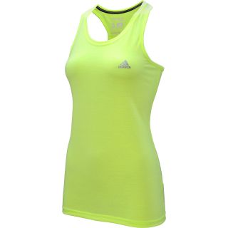 adidas Womens Ultimate Sleeveless T Shirt   Size: Xl, Solar Slime/silver