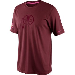 NIKE Mens Washington Redskins Breast Cancer Awareness Legend T Shirt   Size: