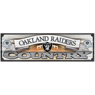 Wincraft Oakland Raiders Country 9x30 Wooden Sign (50616011)