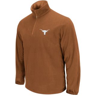 KNIGHTS APPAREL Mens Texas Longhorns Fleece Quarter Zip Jacket   Size: Large,