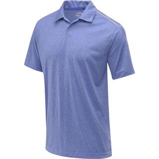 NIKE Mens Lightweight Heather Golf Polo   Size 2xl, Violet/silver